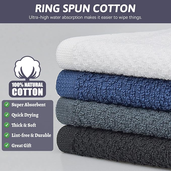 Nialnant 18 Pack Kitchen Towels, 100% Cotton Dish Towels - Image 4
