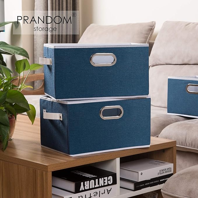 PRANDOM Large Collapsible Storage Baskets - Image 2