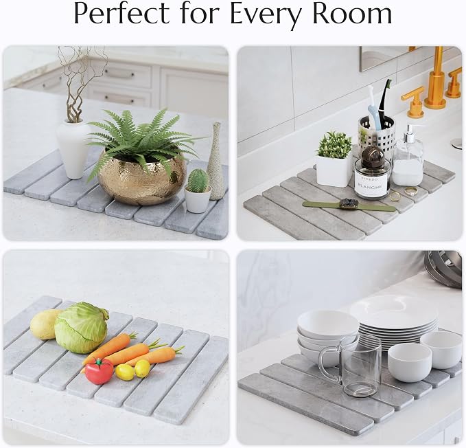 Stone Drying Mat for Kitchen Counter - Image 6