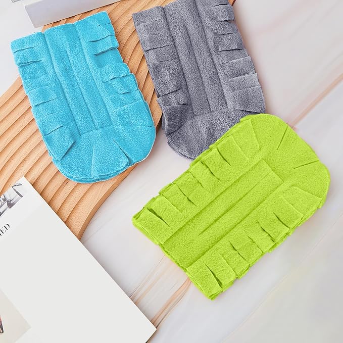 Zubebe 12 Pcs Duster Refill Reusable Fleece Duster Refills Feather Flat Dusters - Image 6