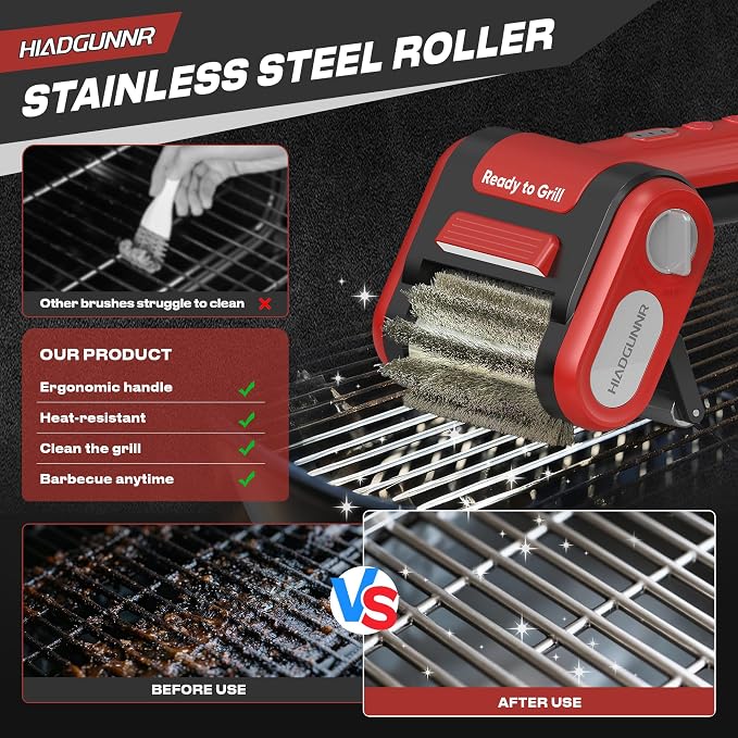 Electric Grill Brush, Grill Cleaner - Image 2