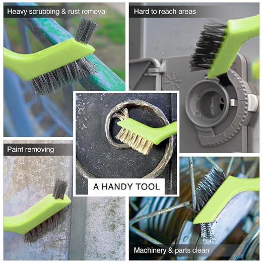 Wire Brush Set 3Pcs - Image 7