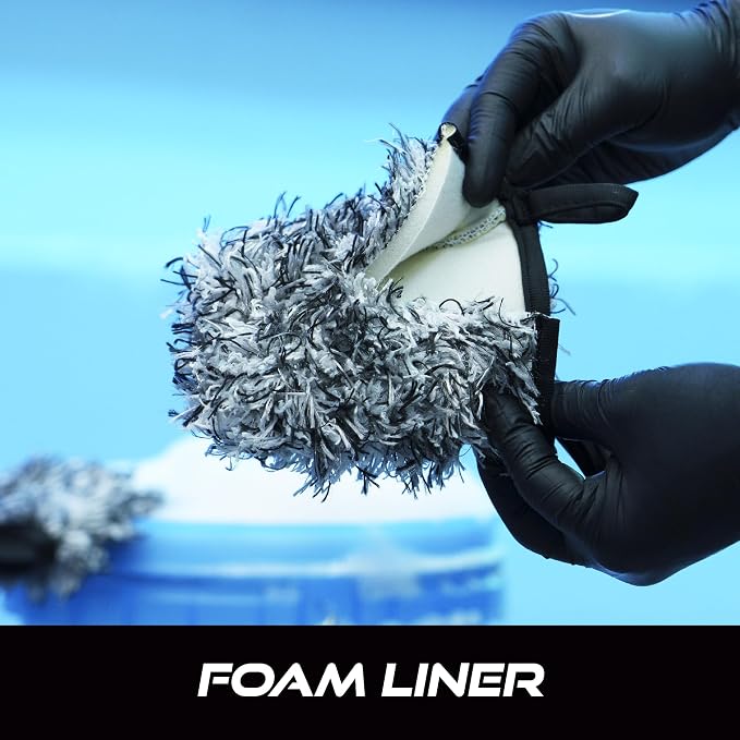 VIKING Wheel Cleaner Mitts for Car, Microfiber Wheel Cleaner for Car Detailing - Image 4