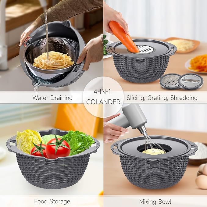 4-1 Colander with Bowl Set - Image 2