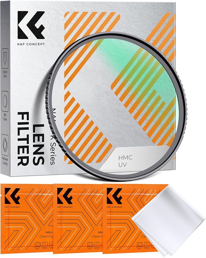 K&F CONCEPT 58mm MC UV Protection Filter Slim Frame by KFCONCEPT