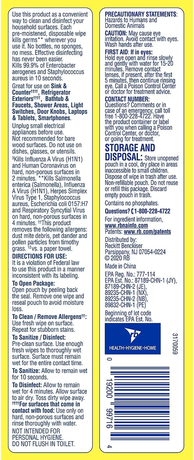 LYSOL Disinfecting Wipes - Image 6