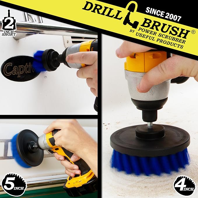 Kayak - Canoe - Yacht - Raft - Drill Brush - Boat Accessories - Fiberglass - - Image 2