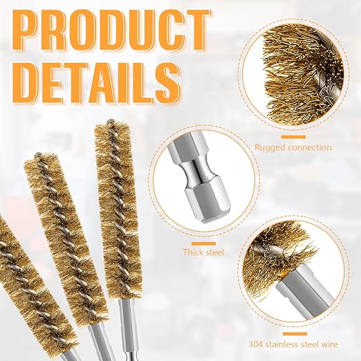 Geiserailie Bore Brush Bristles Wire Brush - Image 3