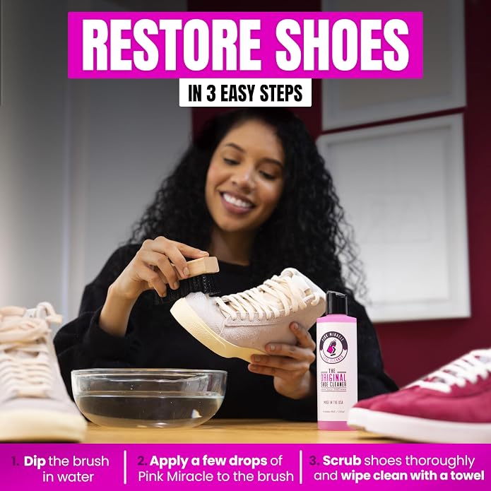 Pink Miracle Shoe Cleaner Kit - Image 5