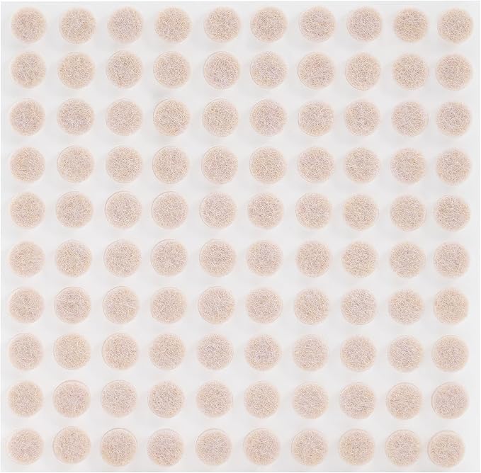 CO-Z 100pcs Felt Cabinet Door Bumpers, Small Pads by CO-Z