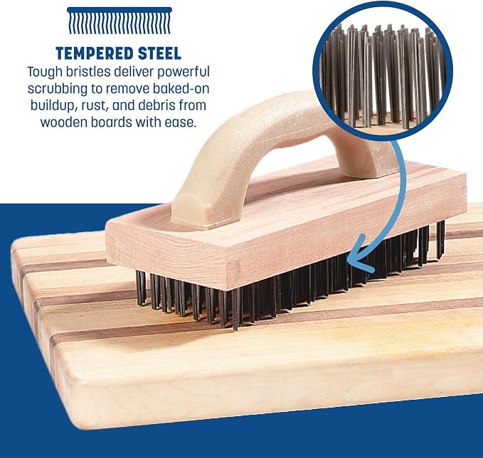 Carlisle FoodService Products 4067600 Ergonomic Steel Butcher Block Scratch - Image 4