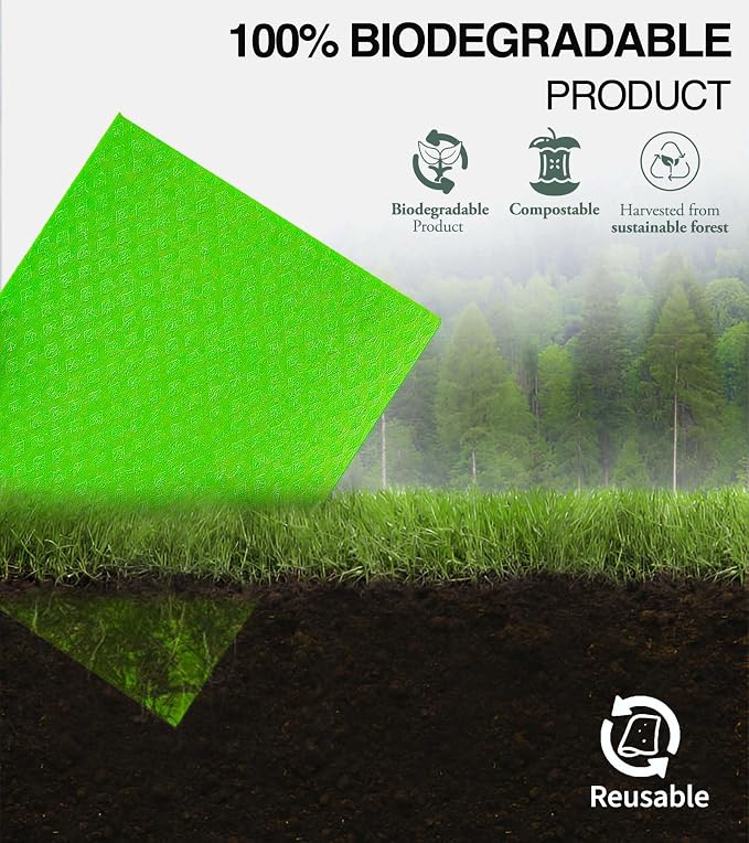 10 PCS Swedish Dishcloths for Kitchen 100% Biodegradable | Reusable Cellulose - Image 4