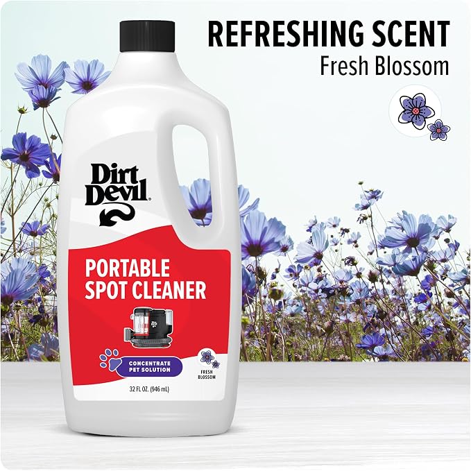 Dirt Devil Pet Portable Spot Cleaner Solution, 32 oz., Fresh Blossom Scent - Image 8
