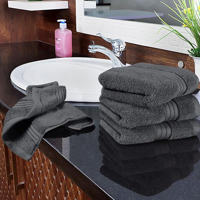 Utopia Towels 12 Pack Premium Wash Cloths Set, 12 by 12 Inches, 100% Cotton - Image 8