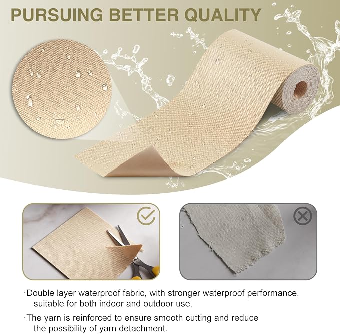 Canvas Repair Tape 4×70 Inch Waterproof Self-Adhesive Fabric Repair Patch - Image 3