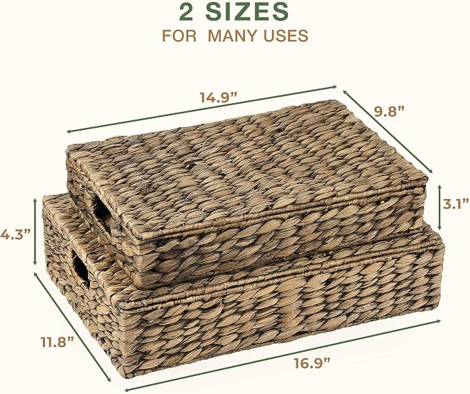 Set of 2 Decorative Storage Boxes - Image 6