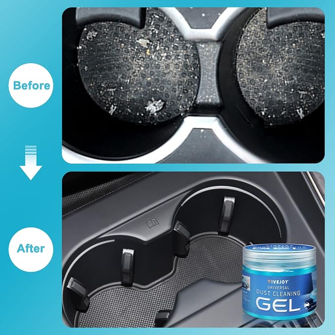 FiveJoy Universal Car Cleaning Gel Detailing Putty, Car Goop Cleaner Car - Image 3