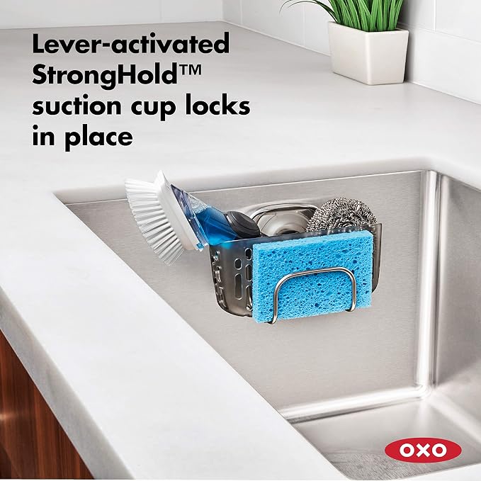 OXO Good Grips Stronghold Suction Sinkware Organizer - Image 4