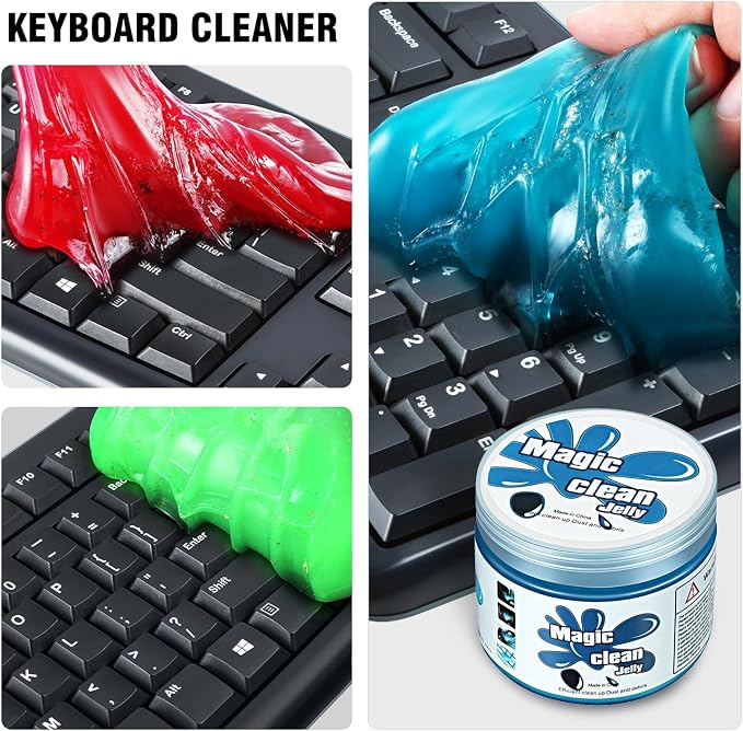 DNA MOTORING 3 Pack Car Cleaning Gels Auto Detailing Tools Cleaning Putty Car - Image 5