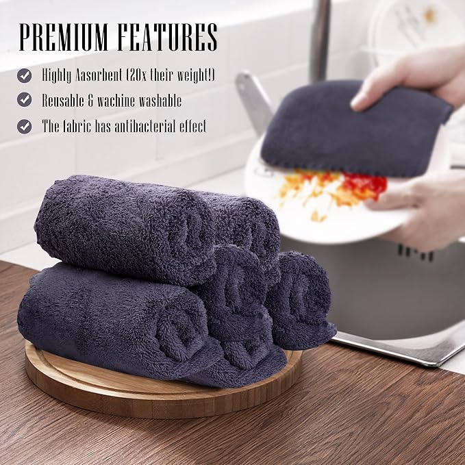 Sunny zzzZZ 24 Pack Kitchen Dishcloths - Image 7