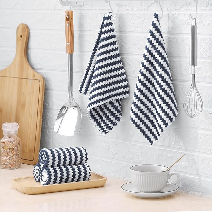 Homaxy 18 Pack Kitchen Dish Cloths, Ultra Soft and Absorbent Dish Towels - Image 7