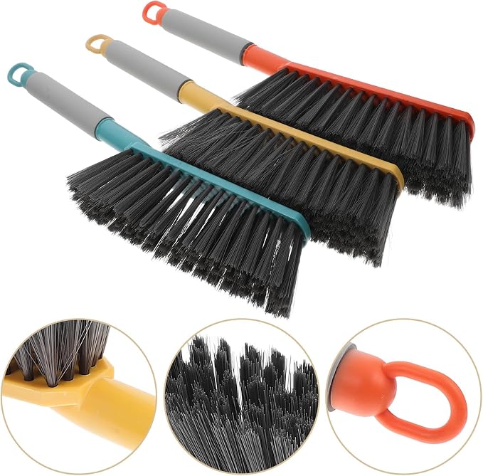 3pcs Soft Bristle Hand Brooms - Image 9