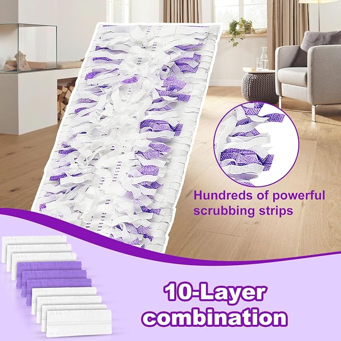 48 Pack PowerMop Refills Pads for Swiffer PowerMop Multi-Surface Mops and - Image 3