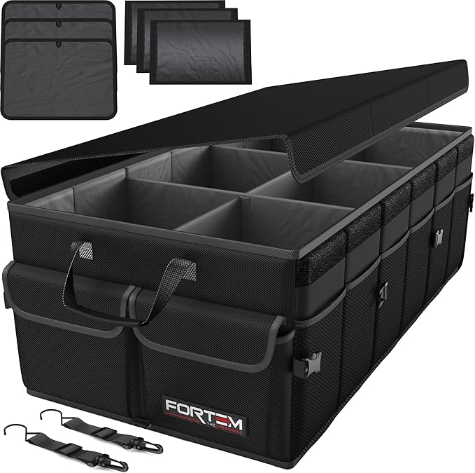 FORTEM Trunk Organizer For SUV Car Trunk Organizer, Foldable Storage, Car by FORTEM