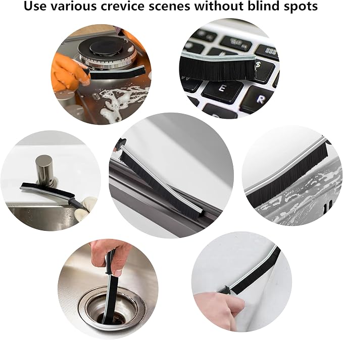 5-Pack Multifunctional Bathroom Cleaning Brushes - Image 5