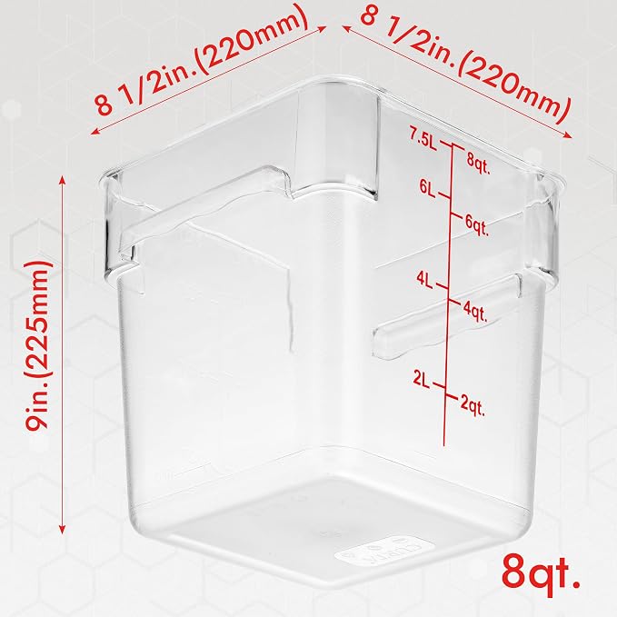 CURTA 4 Pack Food Storage Container - Image 7