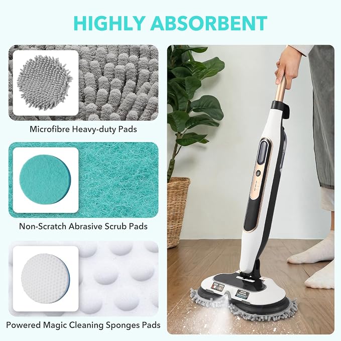 S7001 Upgraded Steam&Scrub Mop Pads - Image 3