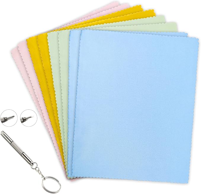 AIMI Assorted Colors Microfiber Cleaning Cloths by AIMI%C2%AE