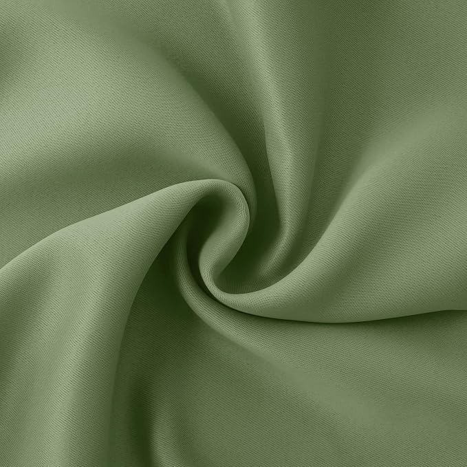 BGment Olive Green Blackout Curtains 84 Inches Length 2 Panels - Image 7