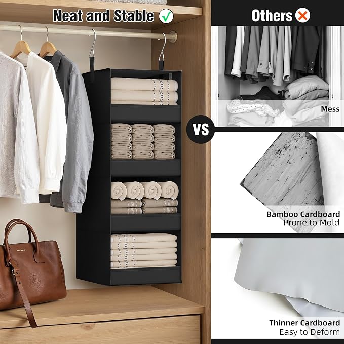 GRANNY SAYS 4-Shelf Hanging Organizer, Wall Mount - Image 3