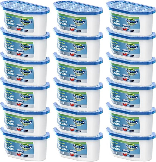 Moisture Absorbers, 18 Pack, Compact Dehumidifier by Ksend