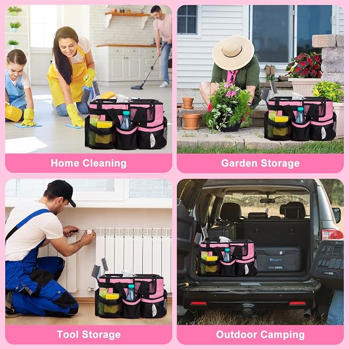Large Cleaning Caddy Bag with Built-in Support Board, Wearable Cleaning - Image 6