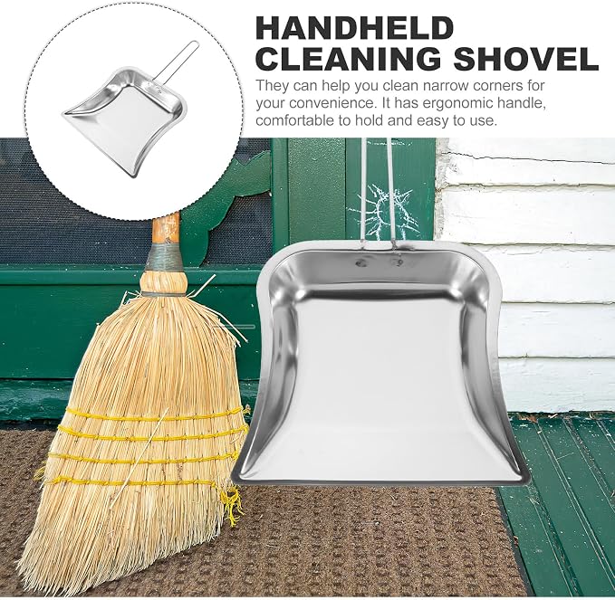 Stainless Steel Handheld Dustpan - Image 8