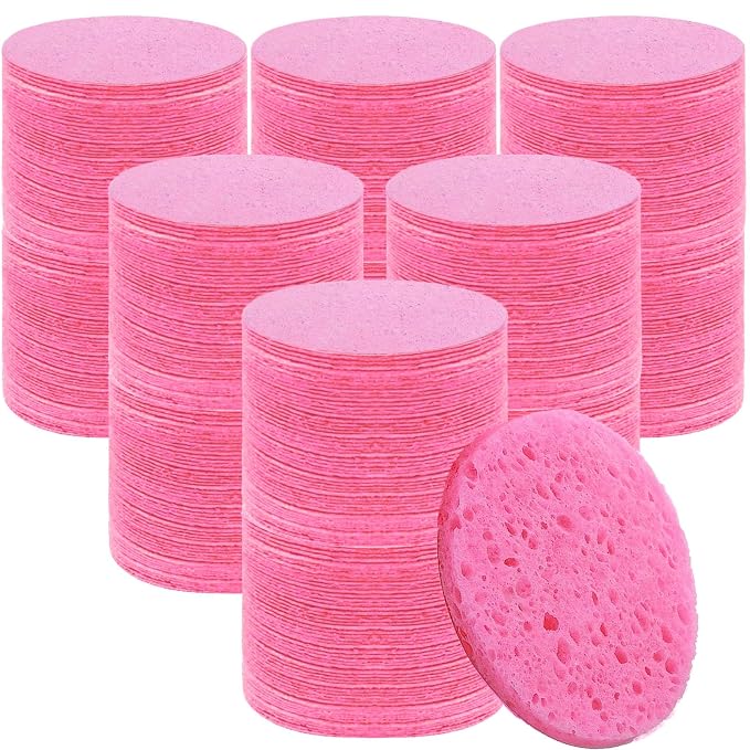 Beieverluck 300 Count Compressed Facial Sponges by Beieverluck