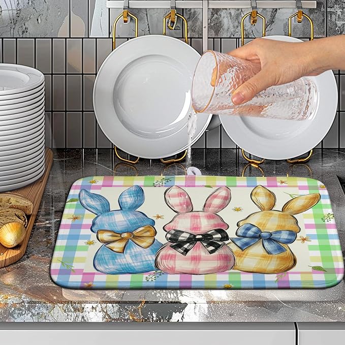 Easter Drying Mat for Kitchen Counter - Image 5