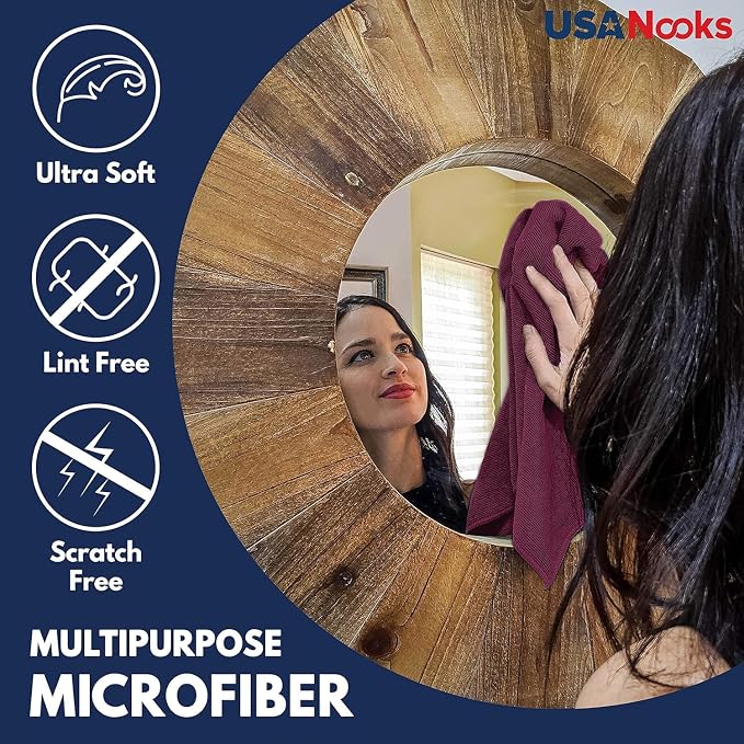 USANOOKS Premium 300GSM Microfiber Cleaning Cloth - Image 7