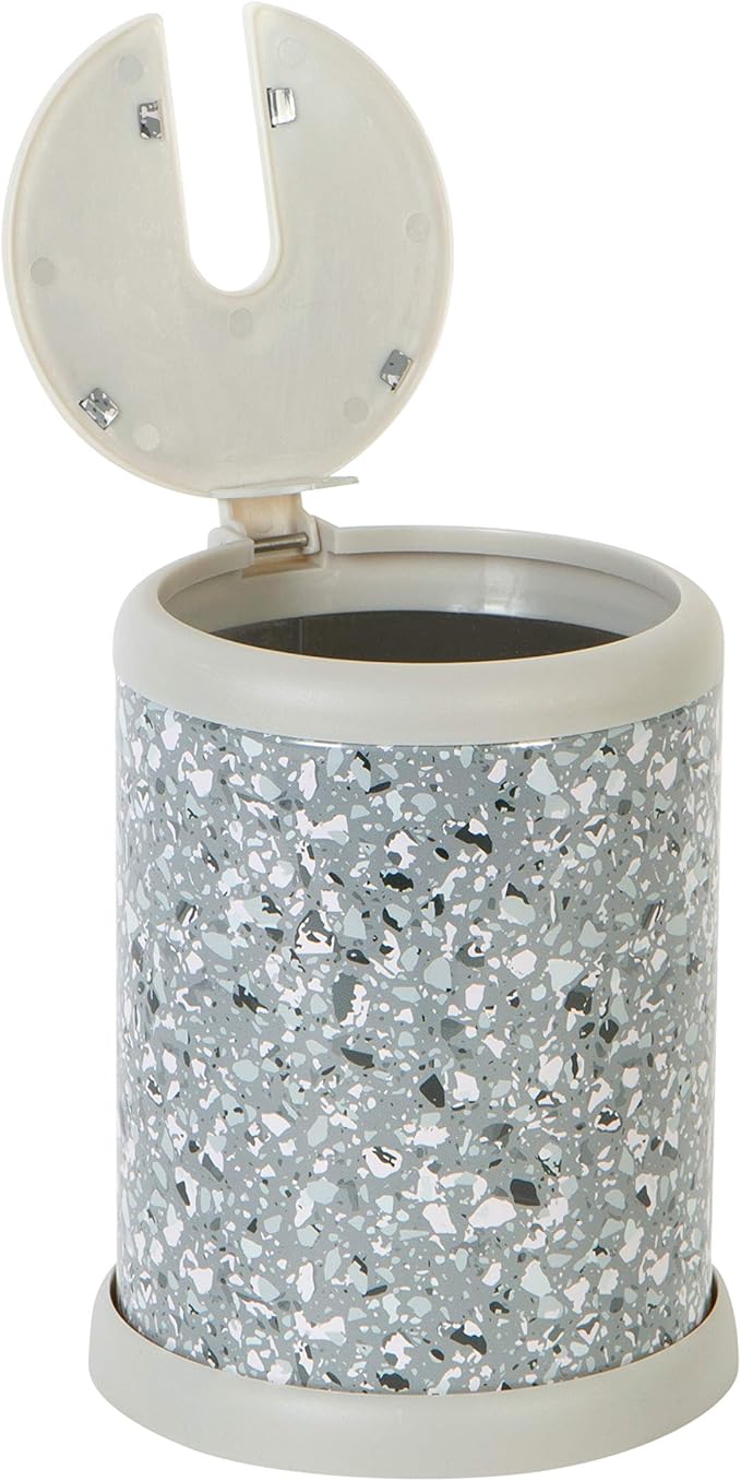 Bath Bliss Toilet Brush and Holder | Self Closing Lid | 360 Degree Brush Head | - Image 7