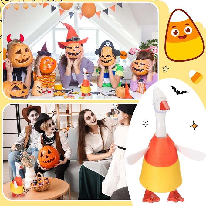 Abbylike Thanksgiving Mini Desk Goose Outfits 7 Inch Magnetic Silly Goose - Image 7