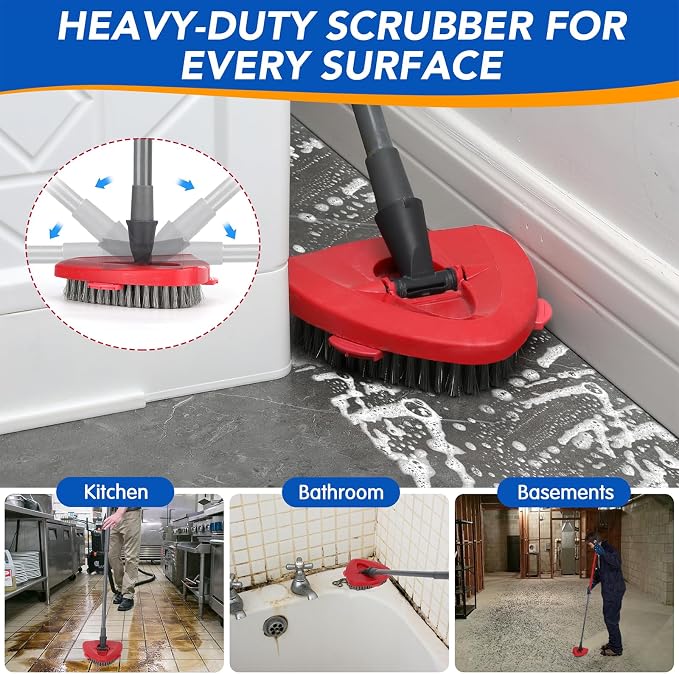 Wire Scrub Brush Head Compatible - Image 5