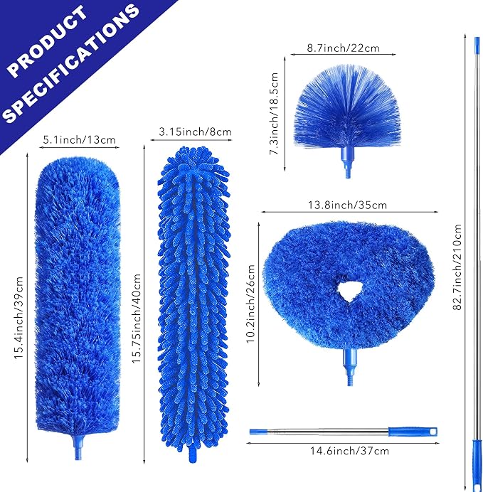 Dusters for Cleaning, 5-in-1 Dusters, Ceiling Fan Cleaner Duster - Image 3