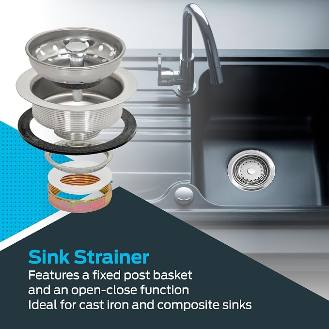 EZ-FLO Kitchen Sink Strainer - Image 5