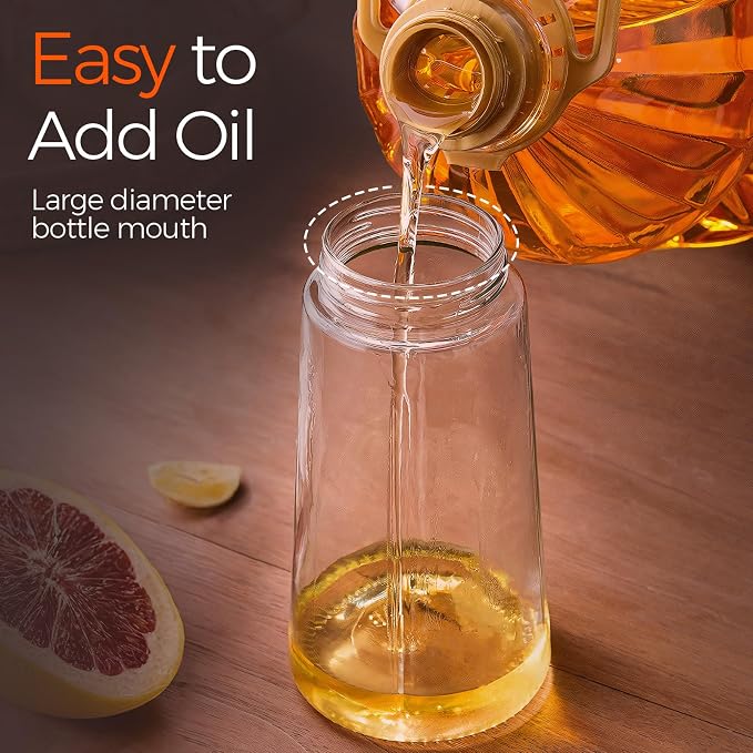 YARRAMATE Olive Oil Dispenser, 2 in 1 Oil Sprayer - Image 5