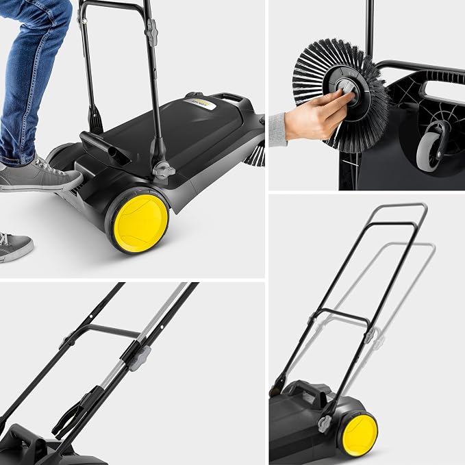 Kärcher Walk Behind Outdoor Push Sweeper S 4 Twin Go!Further - Image 7