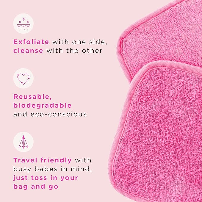 ERASE YOUR FACE Reusable Makeup Remover Cloths - Image 2