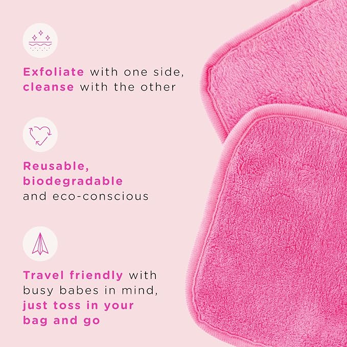 ERASE YOUR FACE Reusable Makeup Remover Cloths - Image 2
