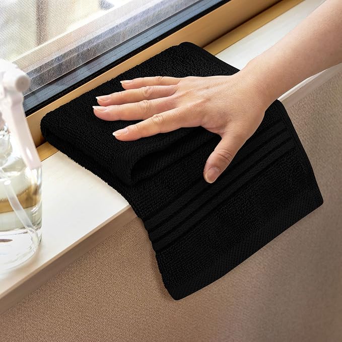 Utopia Towels Wash Cloths Set, 12 by 12 Inches, 100% Cotton Ring Spun, Highly - Image 3